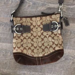 Coach large crossbody bag
